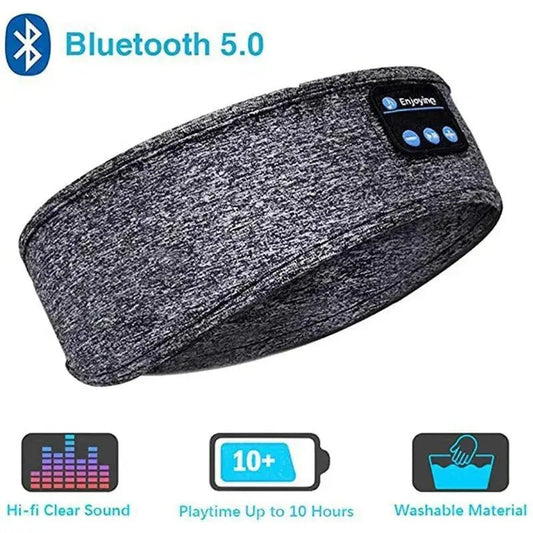Bluetooth Sleep Headband – Wireless Headphones, Built - In Speakers, Comfortable Fabric, 10 - Hour Battery Life - Crazy_GadgetADADADCrazy_Gadget