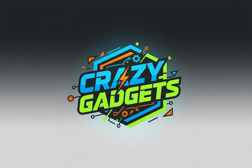 creat a logo for a store the name crazy gadgets