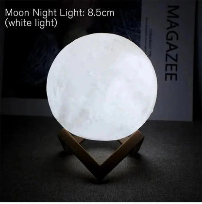 D5 Starry Moon Lamp 8Cm - LED Night Light with Stand, Perfect for Bedroom Decor and Gifts - Crazy_GadgetD5 Starry Moon Lamp 8Cm - LED Night Light with Stand, Perfect for Bedroom Decor and GiftsCrazy_Gadget
