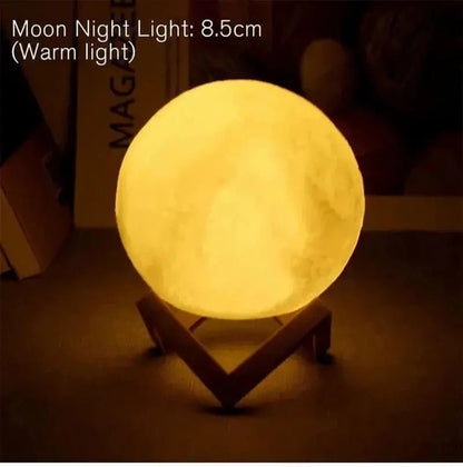 D5 Starry Moon Lamp 8Cm - LED Night Light with Stand, Perfect for Bedroom Decor and Gifts - Crazy_GadgetD5 Starry Moon Lamp 8Cm - LED Night Light with Stand, Perfect for Bedroom Decor and GiftsCrazy_Gadget