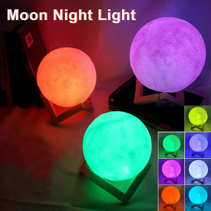 D5 Starry Moon Lamp 8Cm - LED Night Light with Stand, Perfect for Bedroom Decor and Gifts - Crazy_GadgetD5 Starry Moon Lamp 8Cm - LED Night Light with Stand, Perfect for Bedroom Decor and GiftsCrazy_Gadget