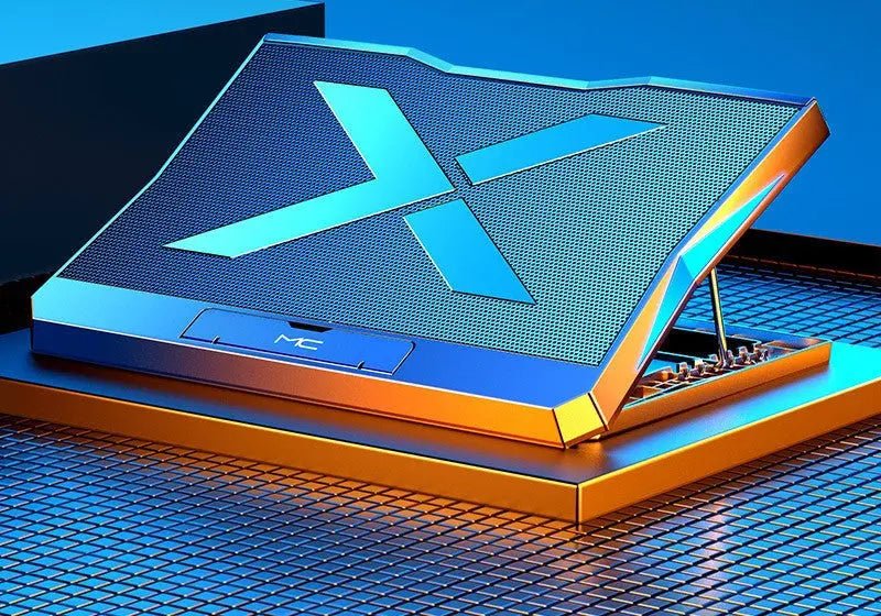 Laptop Radiator Foldable Desktop Cooling Base - Crazy_GadgetLaptop Radiator Foldable Desktop Cooling Base Crazy_GadgetCrazy_Gadget