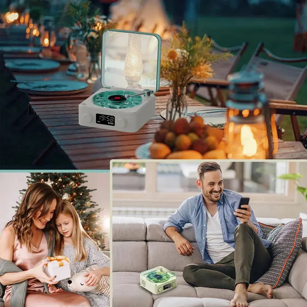 Mini Retro White Noise Bluetooth Speaker - Crazy_GadgetMini Retro White Noise Bluetooth SpeakerCrazy_Gadget